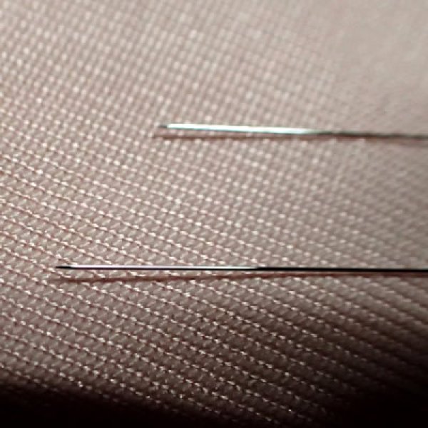 画像1: 擬宝珠卵型針先ステンレス針 （10本入り） (1)